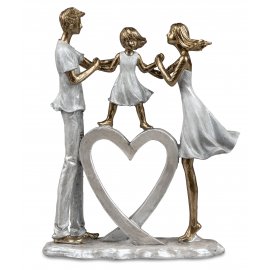 Familie 26cm Gold-Metallic