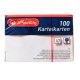 Karteikarte A7 100Stück weiß