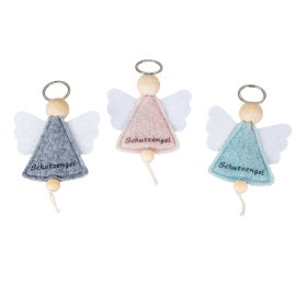 Schlüsselhänger Schutzengel 12cm Filz