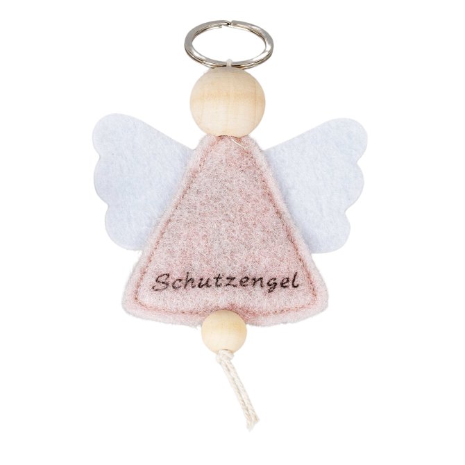 Schlüsselhänger Schutzengel 12cm Filz