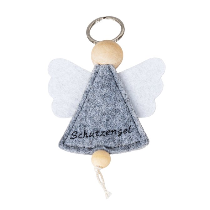 Schlüsselhänger Schutzengel 12cm Filz