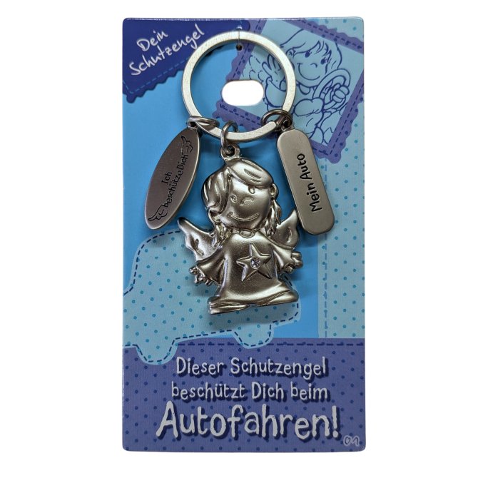 Schlüsselanhänger Schutzengel - Autofahren