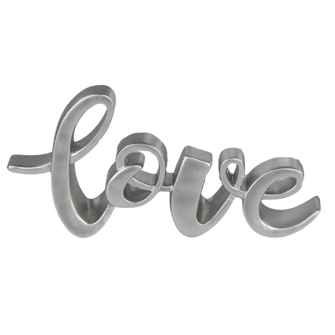 Schriftzug 26cm Love