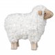Schaf mit Wolle 26cm