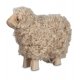 Schaf mit Wolle 26cm
