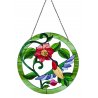 Hänger Kreis Vogel 25cm Fantasie