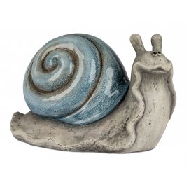 Schnecke 34cm Steinoptik