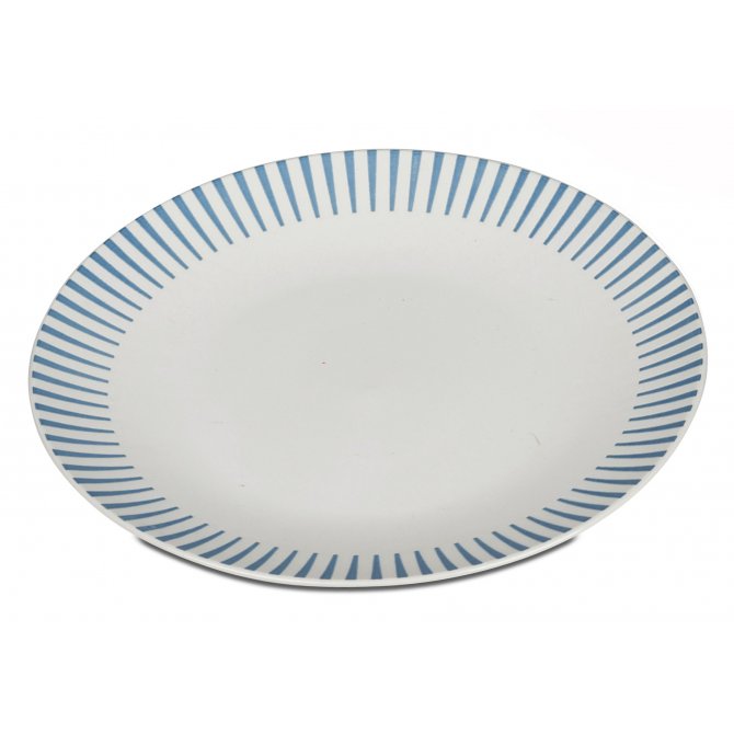 Desserttelller 22cm Stripes