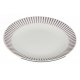 Desserttelller 22cm Stripes