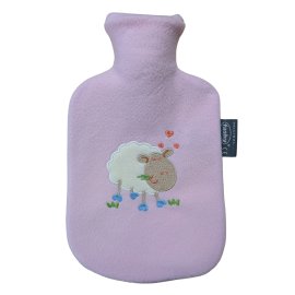Wärmflasche Schaf rosa 0,8l