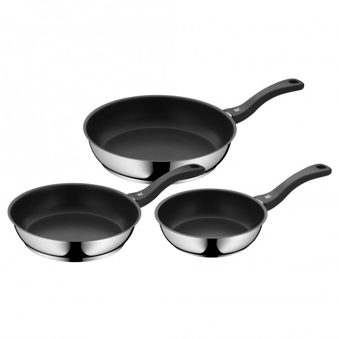 Bratpfannen-Set 3-teilig Devil
