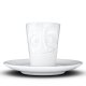 Espresso Mug mit Henkel - Lecker weiß