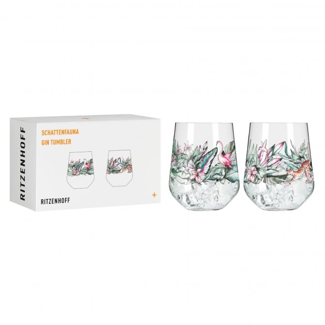 Schattenfauna Gin Tumbler 2er 5+6