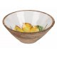 Schale 30cm Zitrone Mangoholz