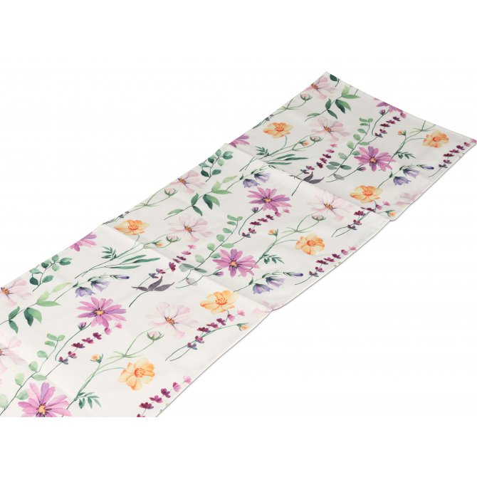 Tischläufer 40x140 wetterfest Blumen