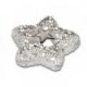 Deko-Herz 4cm Silber-Kristall