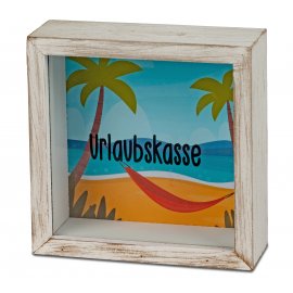 Spardose 15cm Urlaubskasse