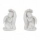 Engel in Hand 9cm Klassik-Weiss