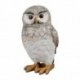Wintereule 15cm Creme-Grau