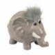 Spardose 16cm Elefant mit Haaren