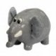 Spardose 16cm Elefant mit Stoffohren