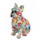 Bulldogge 10cm Multifarben