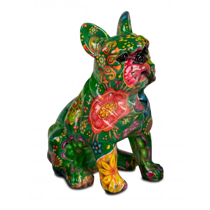 Bulldogge 10cm Multifarben
