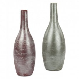 Flaschenvase 40cm Winterzeit