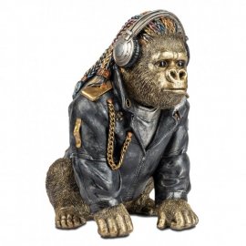 Gorilla 34cm mit Dreadlocks