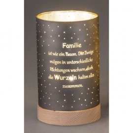 Deko-Licht 15cm grau - halten alles zusammen