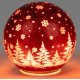 Deko-Kugel Frosty-Rot