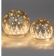 Deko-Kugel Frosty-Champagner