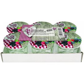 Konfitürengläser 6er Tray