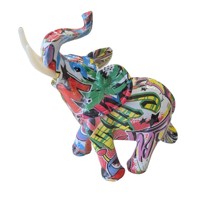 Elefant 18cm Street-Art