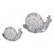 Schnecke Pearl-Silber