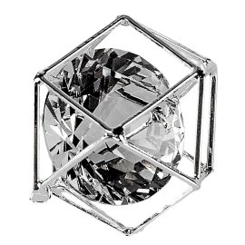 Dekowürfel 3cm silber-Kristall