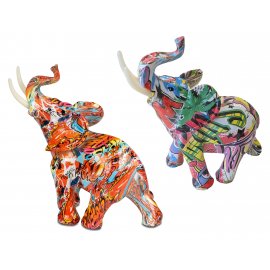 Elefant 18cm Street-Art