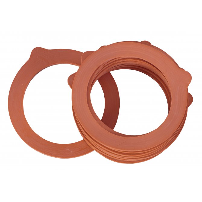 Einkochring Gummi 65x90 mm 10er Beutel