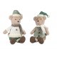 Teddy sitzend 40cm Textil