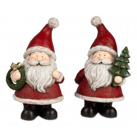Weihnachtsmann19cm Klassik-Rot