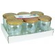 Schraubdeckelglas 6er 446ml Tray