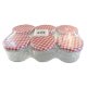 Einmachgläser 6er Set Ø82mm 230ml Heku