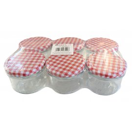 Einmachgläser 6er Set Ø82mm 230ml Heku