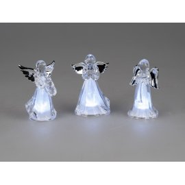 Engel 11cm Acryl mit Licht