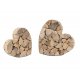 Herz 20cm Holz - natur