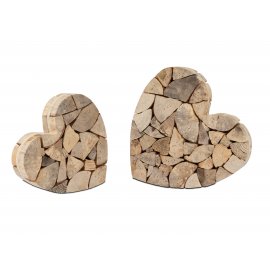 Herz Holz natur