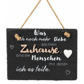 Wandbild 15x20Schiefer Zuhause