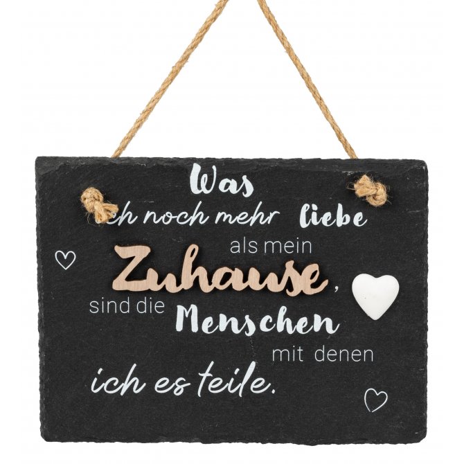 Wandbild 15x20Schiefer Zuhause
