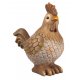 Hahn 28cm Creme-Braun