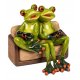Froschpaar Gamer auf Coach